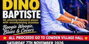 Come and join us on Saturday 7th November for a night of Boogie Woogie